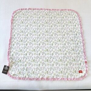 Magnetic Me Baby Blanket My Little Garden Swaddle Ruffles Flowers Pink Yellow